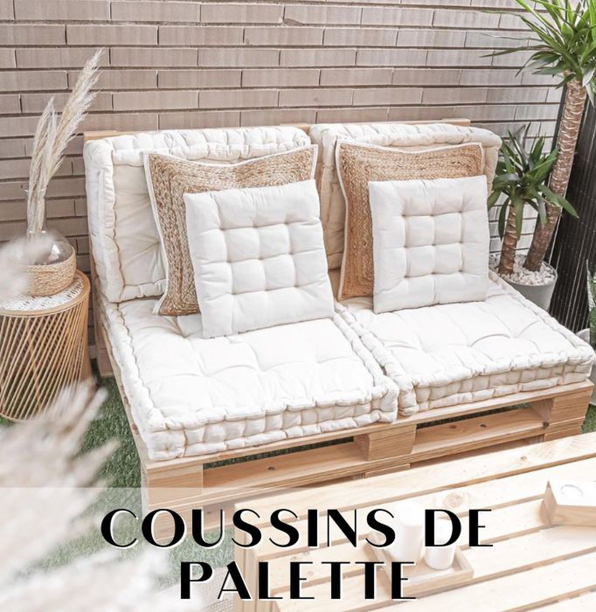 Dernières tendances en matière de coussins en palette