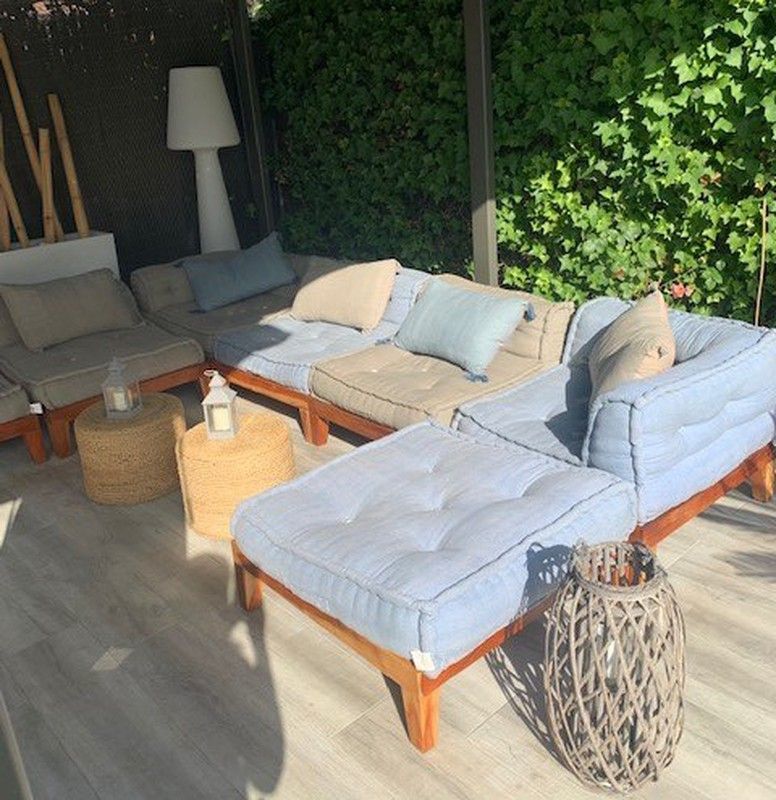 Aménagement de la terrasse