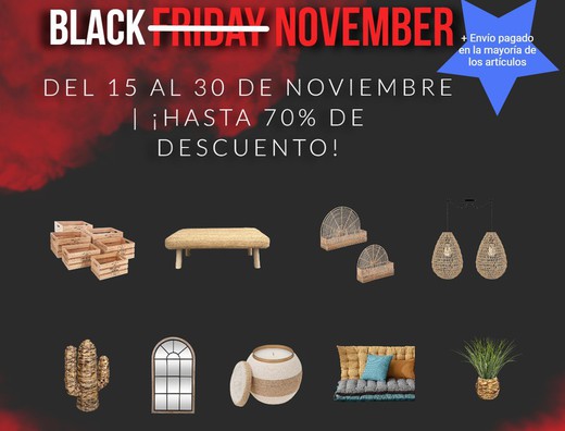 BLACK FRIDAY en Cojines para Jardin