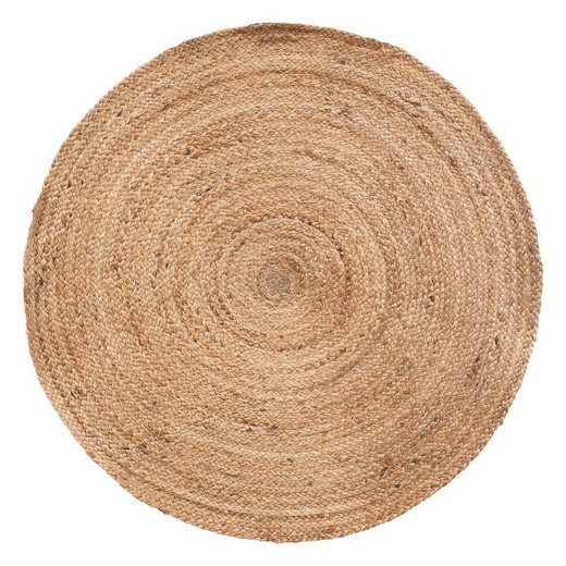 Tapis en jute rond Diametre 80 cm