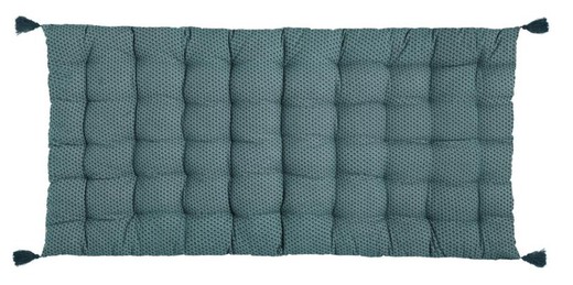 Coussin de banc Otto bleu 120x60x8 cm