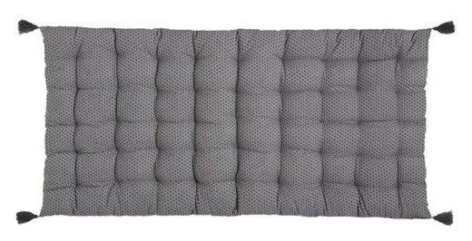 Coussin de banc Otto gris 120x60x8 cm