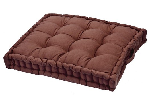 Cuscino cioccolato pallido 60x80x10