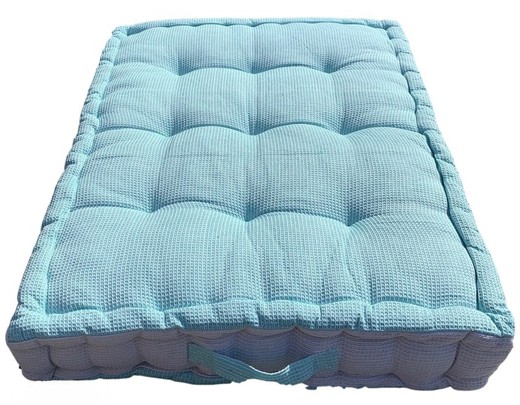 Coussin de pallette waffle mint 60x80x10