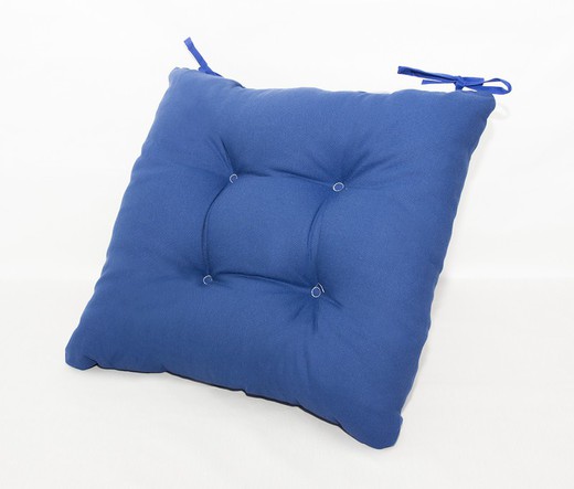 Cojin silla azul 40x40 cm