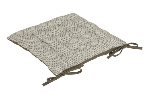 Coussin de chaise Otto kaki 38x38 cm