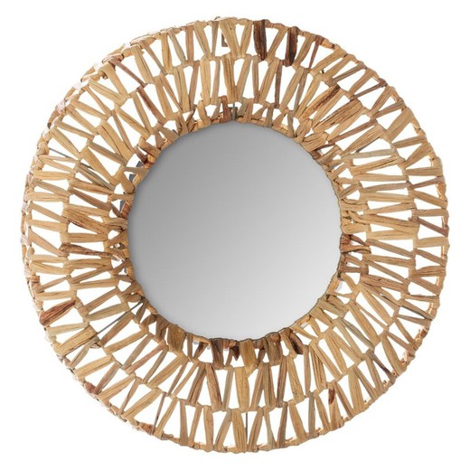 Miroir tréssé Bea Diam. 45 cm