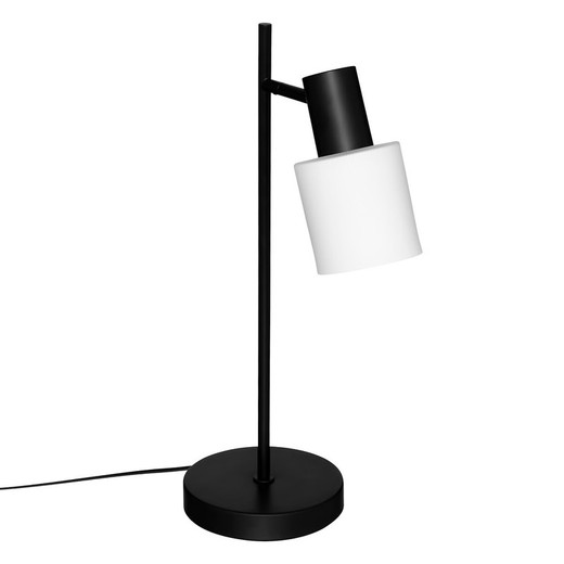 Schwarze Tischlampe Top. 45cm