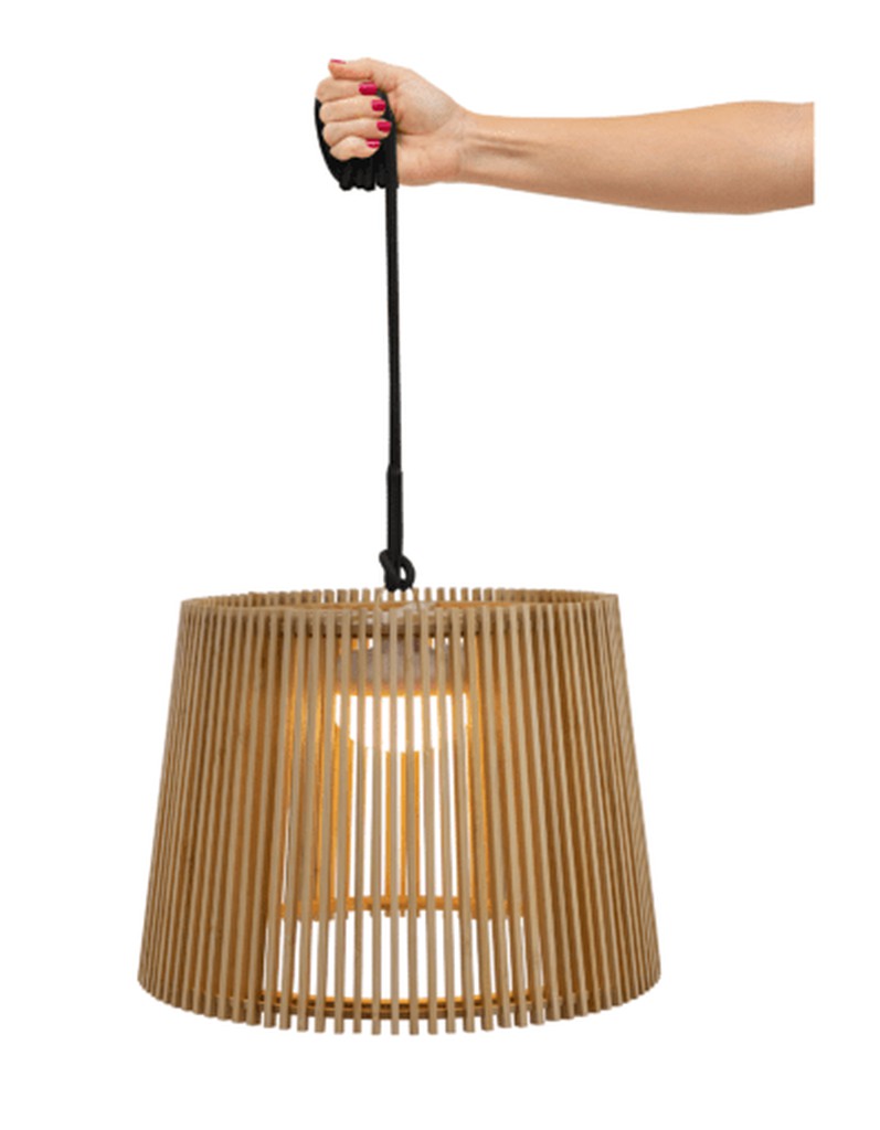 Lámparas colgantes sin cables, con bombillas recargables. Tanto para  interiores como exteriores. — Cojines Para Jardin