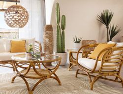 Jana geprägter Teppich 160 x 235 cm Elfenbein