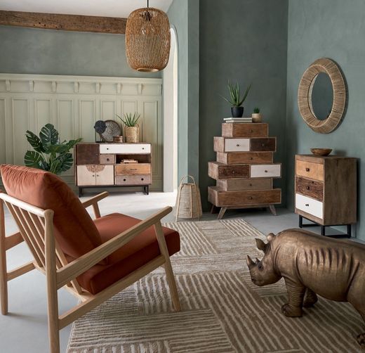 Jana geprägter Teppich 160 x 235 cm Elfenbein