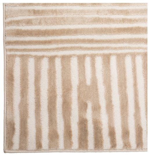 Jana geprägter Teppich 160 x 235 cm Elfenbein