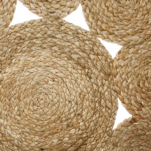 Tappeto Dimo ​​in juta, diametro 80 cm