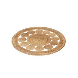 Tappeto Dimo ​​in juta, diametro 80 cm