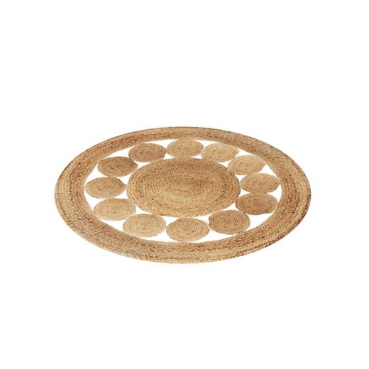 Tappeto Dimo ​​in juta, diametro 80 cm