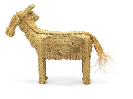 Âne en rotin Bejad 50 cm