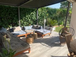 Coussin B St Tropez 80X80X20