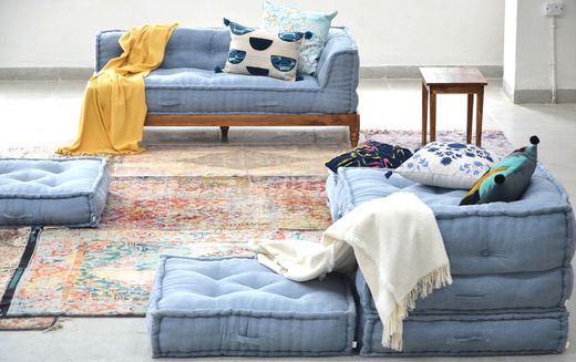Coussin B St Tropez 80X80X20