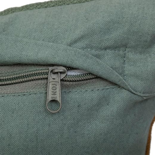 Gesticktes Kissen mit geometrischen Motiven 30X50 cm