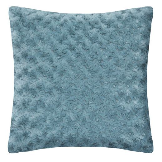 Cojin Bouclette azul 45x45 cm