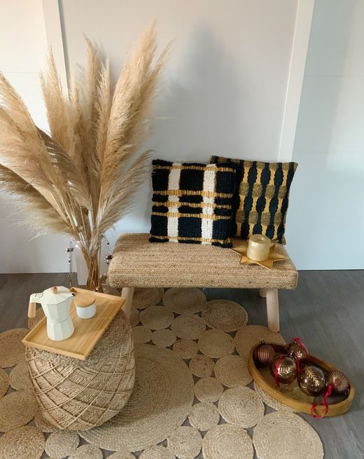 Cuscino Damier 45x45 con imbottitura inclusa