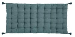Otto blaues Bankkissen 120x60x8 cm