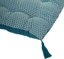 Otto blaues Bankkissen 120x60x8 cm