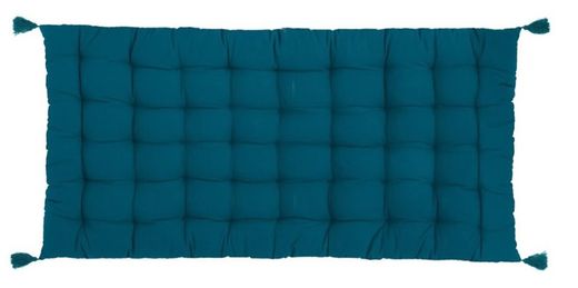 Otto blaues Bankkissen 120x60x8 cm