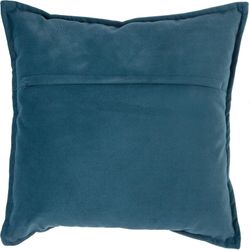 Cuscino Lilou in velluto blu 45X45 cm