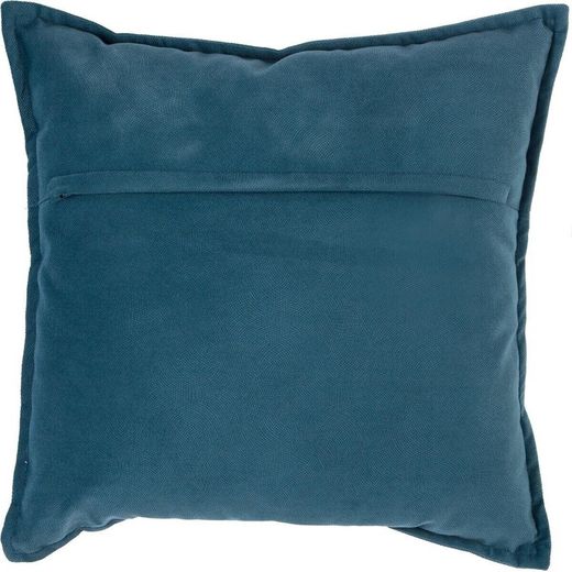 Cuscino Lilou in velluto blu 45X45 cm