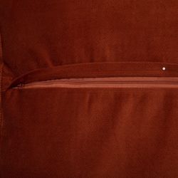 Cuscino in velluto grigio terracotta 45X45 cm