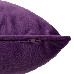 Cuscino in velluto viola 30x50 cm