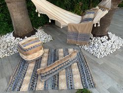 Jeanskissen 100x30cm