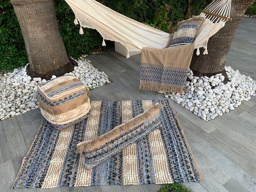 Jeanskissen 100x30cm