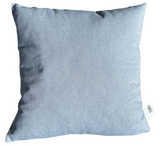 Cuscino in finto lino 45x45 con fodera sfoderabile, finto lino con imbottitura inclusa