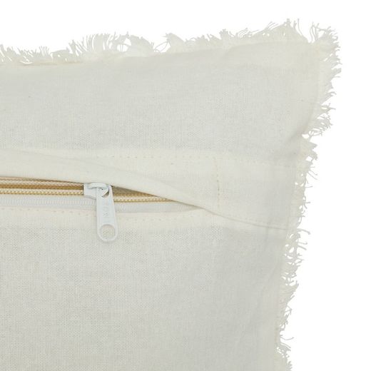 Cojin nido de abeja blanco 45x45 cm