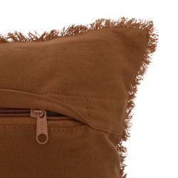 Cuscino in nido d'ape in terracotta 45x45 cm