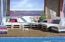 Coussin pour palette bombay 60x80x10