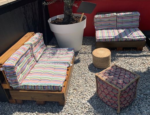 Coussin pour palette bombay 60x80x10