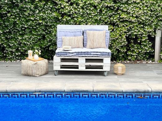 Coussin pour palette gris 60x80x10