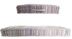 Packung mit 2 Rückenlehnen und 2 Multistripe-Palettensitzen