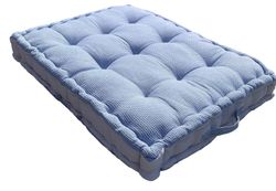 Coussin de pallette waffle ashley blue 60x80x10