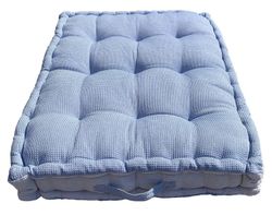Coussin de pallette waffle ashley blue 60x80x10