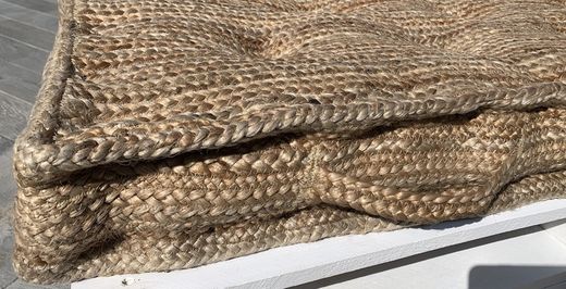 Coussin pour Palette en Jute  120x60x13