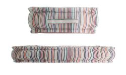 Packung mit 2 Rückenlehnen und 2 Multistripe-Palettensitzen