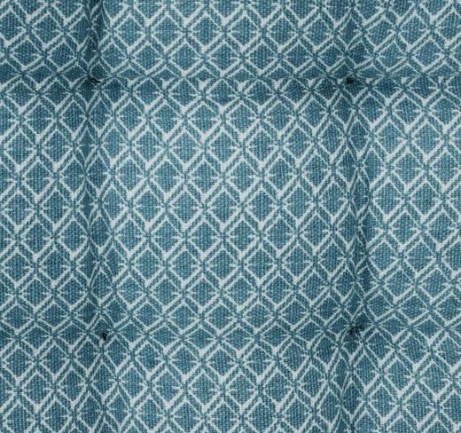 Blaues Otto-Stuhlkissen 38x38 cm