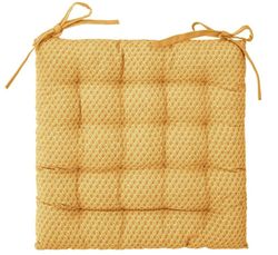 Otto ockerfarbenes Stuhlkissen 38x38 cm