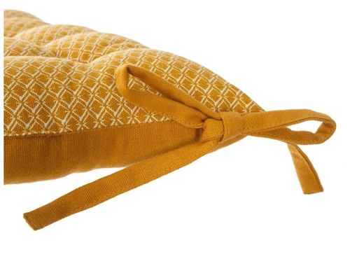 Otto ockerfarbenes Stuhlkissen 38x38 cm