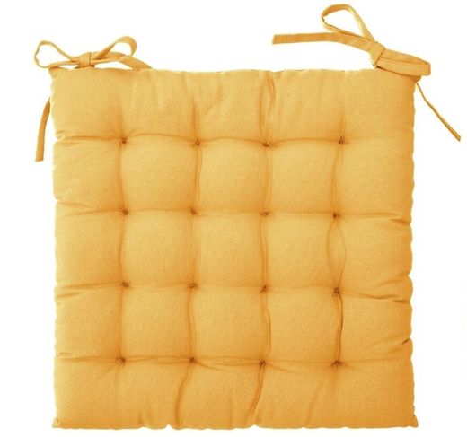 Otto ockerfarbenes Stuhlkissen 38x38 cm
