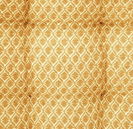 Otto ockerfarbenes Stuhlkissen 38x38 cm